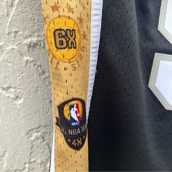 Tony Parker San Antonio Spurs Jersey Mitchell & Ness Hardwood Classics 2001-02 - Picture 11 of 14